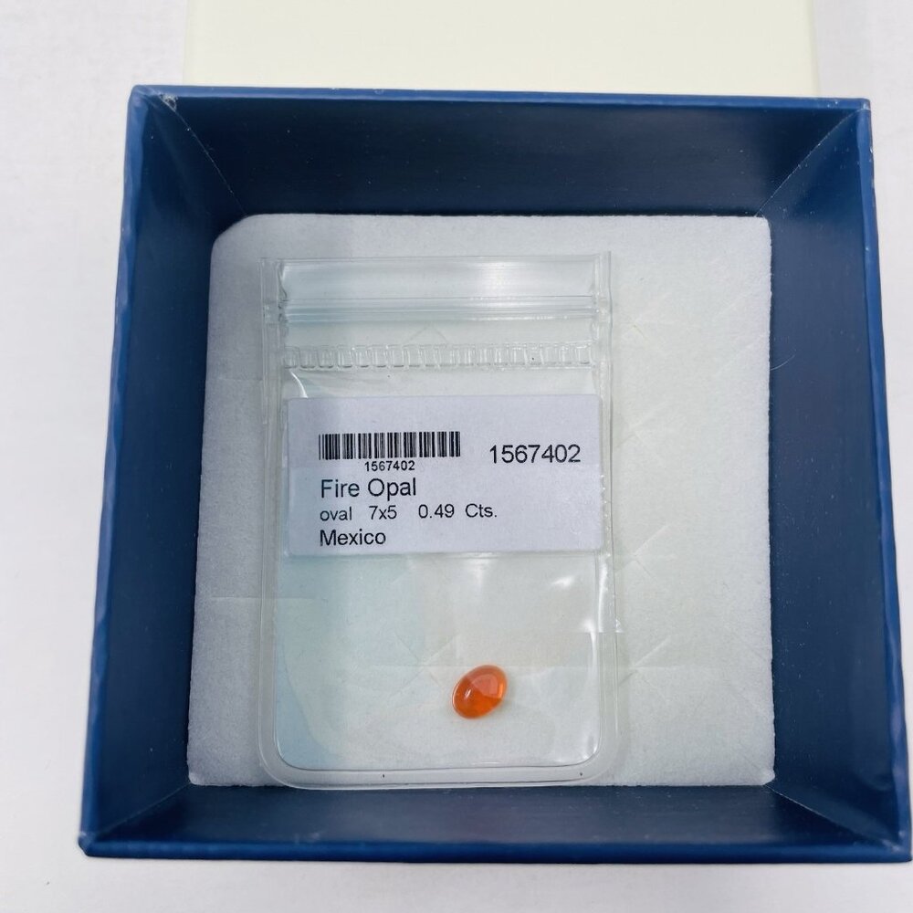Shop LC Jalisco‎ Fire Opal Oval 7x5mm Loose Gemstone for Jewelry Making 5238